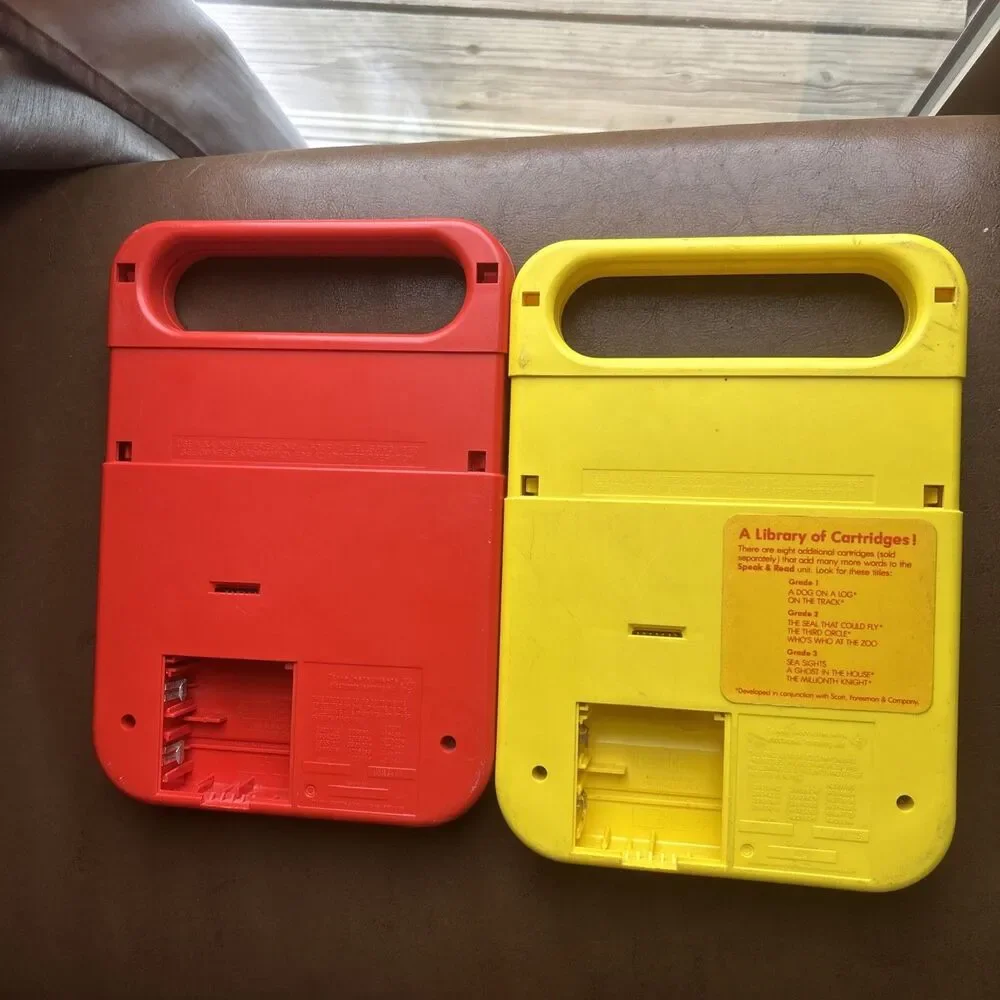 Vintage Texas Instruments Speak And Spell (1980) And Speak And Read (1980)